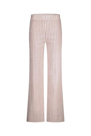 Studio Anneloes Studio Anneloes lexie pinstripe trousers 12799 Broek 1969 pale pink/dark blue
