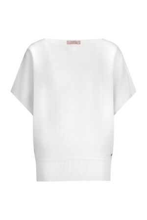 Studio Anneloes Studio Anneloes lenti pullover 12821 Trui korte mouw 1100 off white