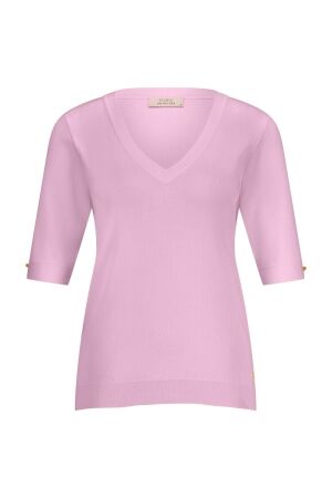Studio Anneloes Studio Anneloes linay pullover 12822 Trui korte mouw 1900 pale pink