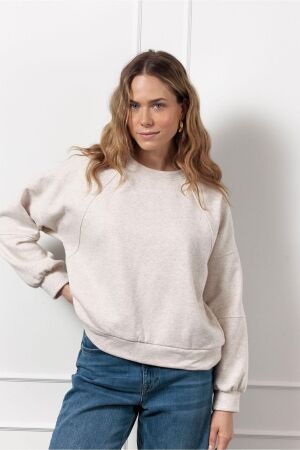Studio Anneloes Studio Anneloes flora sweater 12842 Sweater 2200 latte