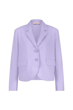 Studio Anneloes Studio Anneloes meike bonded blazer 12674 Blazers 4800 light lila