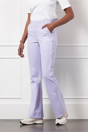 Studio Anneloes Studio Anneloes flair bonded trousers 12654 Flared 4800 light lila