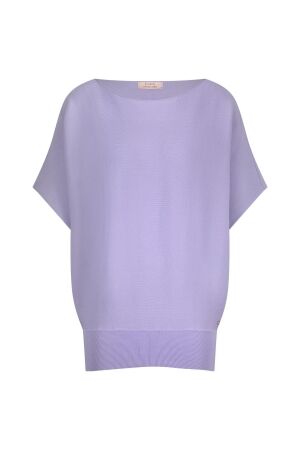 Studio Anneloes Studio Anneloes lenti pullover 12708 Trui korte mouw 4800 light lila
