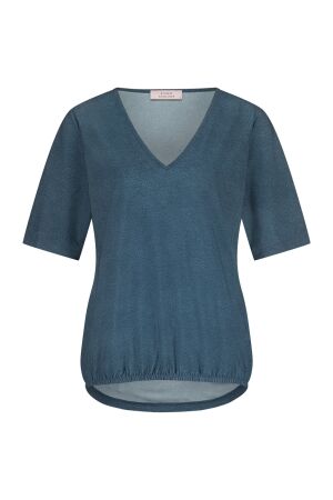 Studio Anneloes Studio Anneloes vicky denim shirt 12624 T-shirt Korte mouw 6200 denim blue