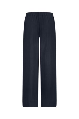 Studio Anneloes Studio Anneloes grace linen look trousers 12781 Broek 6900 dark blue