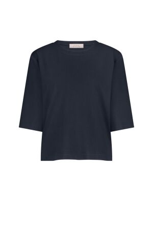 Studio Anneloes Studio Anneloes fiore t-shirt 12817 T-shirt Korte mouw 6900 dark blue
