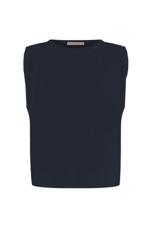 Studio Anneloes Studio Anneloes leona top 12921 T-shirt Korte mouw 6900 dark blue