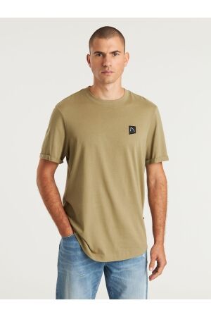 Chasin Chasin brody Print T-shirts e54 - olive