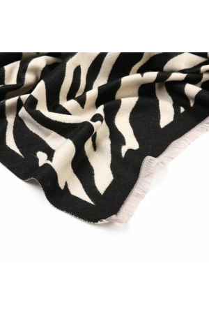 Sunset Sunset zebra motief sjaal sh69813 Sjaals white zebra