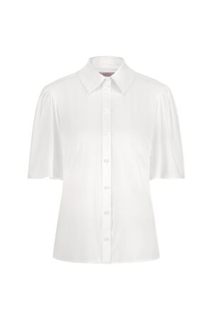 Studio Anneloes Studio Anneloes poppy butterfly blouse 91536 Blouse 1000 white
