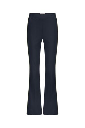 Studio Anneloes Studio Anneloes nola tape flair trousers 12752 Flared 6900 dark blue
