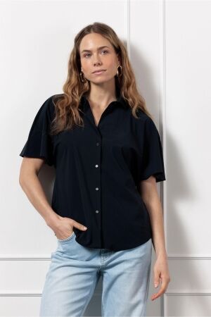 Studio Anneloes Studio Anneloes barb blouse 12771 Blouse 6900 dark blue