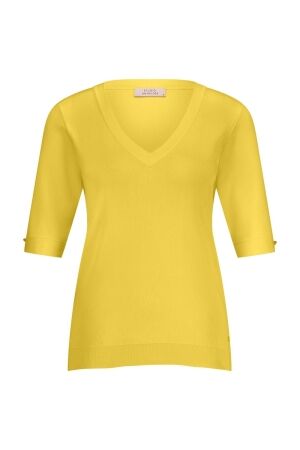 Studio Anneloes Studio Anneloes linay pullover 12822 Trui korte mouw 2000 golden yellow