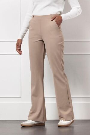 Studio Anneloes Studio Anneloes flair bonded trousers 94800 Flared 2200 latte