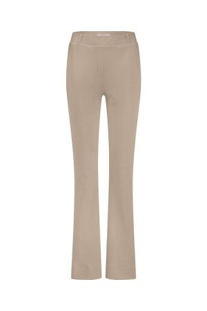 Studio Anneloes Studio Anneloes flair bonded trousers 94800 Flared 2200 latte