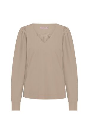 Studio Anneloes Studio Anneloes les top 94821 T-shirt Lange mouw 2200 latte