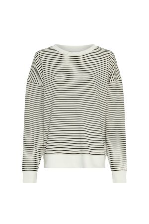 MSCH Copenhagen MSCH Copenhagen mschima q sweatshirt stp 19188 Trui oatmeal black