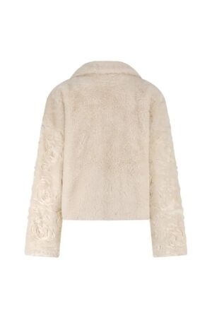 Nukus Nukus pleun jacket flower nkf13009 Jackets 17 off white