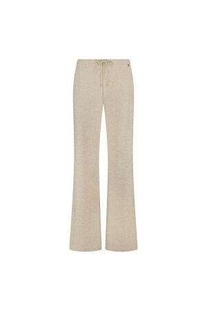 Nukus Nukus vera pants strass nkf09014 Broek 9 sand