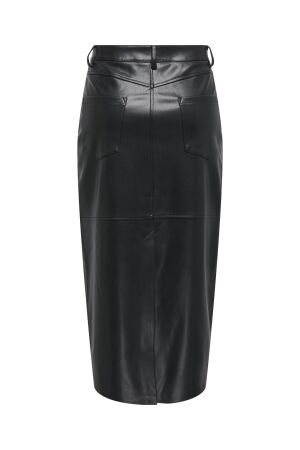 Only Only onlverona faux leather long skirt cc otw 4778142 black