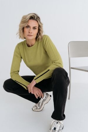 Maicazz Maicazz plume - sweater fa25.70.227 Sweater lime