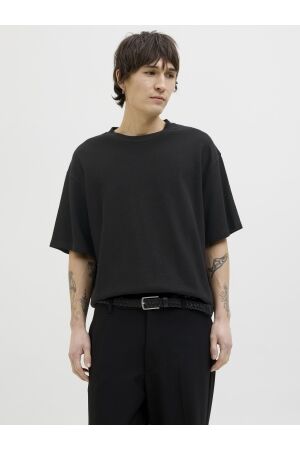Jack & Jones Jack & Jones jjloui osmos tee crew neck Basic T-shirts black
