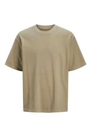 Jack & Jones Jack & Jones jjloui osmos tee crew neck Basic T-shirts coriander