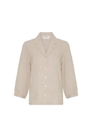 MSCH Copenhagen MSCH Copenhagen mschpennie ginia 3 4 shirt Blouse sand