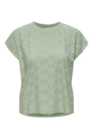 Only Only onlsmilla life s/s top jrs noos T-shirts frosty green