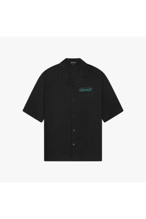 Quotrell Quotrell lyndon shirt sh98794 Overhemd 5437 black/green