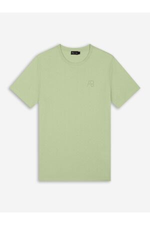 AB Lifestyle AB Lifestyle prestige tee v2 ab.ss25032 Print T-shirts desert sage