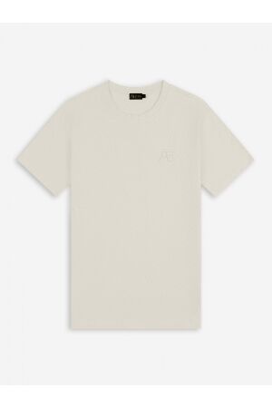 AB Lifestyle AB Lifestyle serenity tee ab.ss25035 Print T-shirts white swan