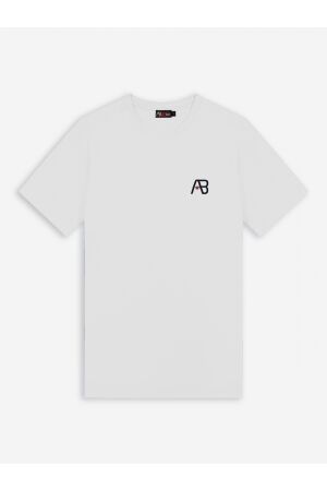 AB Lifestyle AB Lifestyle ink tee (crane) ab.ss25048 Print T-shirts bright white