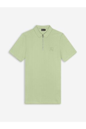 AB Lifestyle AB Lifestyle prestige polo v2 ab.ss25033 Poloshirts desert sage
