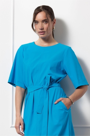 Studio Anneloes Studio Anneloes melody dress 12951 Zomerjurkjes 5900 bright blue