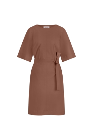Studio Anneloes Studio Anneloes melody dress 12951 Zomerjurkjes 8800 chocolate