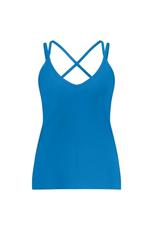 Studio Anneloes Studio Anneloes gwenn singlet 12945 Tops en Singlets 5900 bright blue
