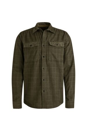 PME Legend PME Legend psi2509242 long sleeve shirt fine corduroy Overhemd 8039 beluga