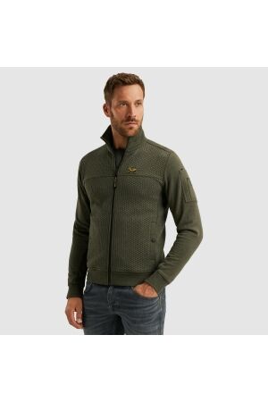 PME Legend PME Legend psw2509436 zip jacket jacquard interlock Vest 8039 beluga
