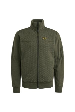 PME Legend PME Legend psw2509436 zip jacket jacquard interlock Vest 8039 beluga