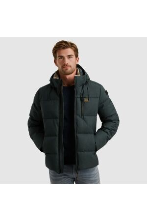 PME Legend PME Legend pja2508116 semi long jacket yetcraft melange twill Winterjassen 5125 stargezer
