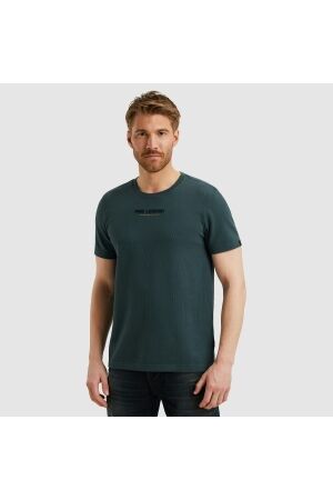 PME Legend PME Legend ptss2508564 short sleeve r-neck flat waffle jersey Print T-shirts 5125 stargezer