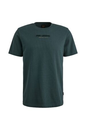 PME Legend PME Legend ptss2508564 short sleeve r-neck flat waffle jersey Print T-shirts 5125 stargezer