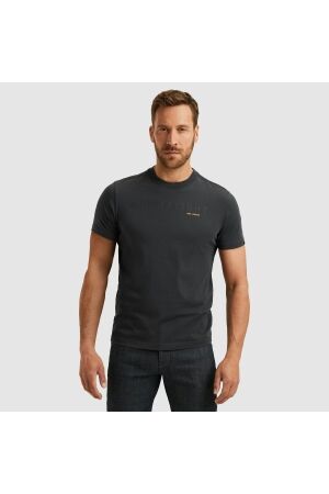 PME Legend PME Legend ptss2508573 short sleeve r-neck nightflight single Print T-shirts 5109 blue graphite