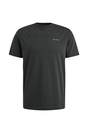 PME Legend PME Legend ptss2508573 short sleeve r-neck nightflight single Print T-shirts 5109 blue graphite
