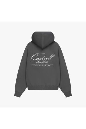 Quotrell Quotrell creators zip hoodie hs73748 Hoodies 8901 anthracite/white