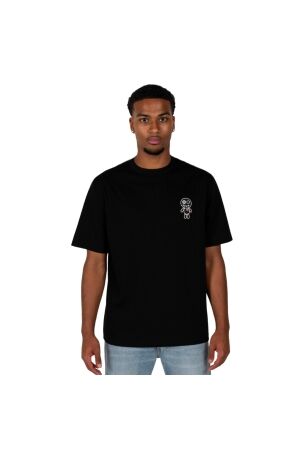 Wrong Friends Wrong Friends brooks t-shirt wf1182 Print T-shirts black