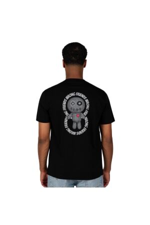 Wrong Friends Wrong Friends hinton t-shirt wf1192 Print T-shirts black