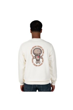 Wrong Friends Wrong Friends kiowa sweater wf1193 Sweater beige