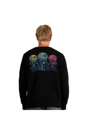 Wrong Friends Wrong Friends walden sweater wf1213 Sweater black